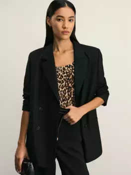 Базовый топ с широкими бретелями с принтом