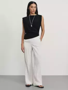 Блуза асимметричного кроя с содержанием вискозы