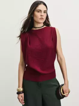 Блуза асимметричного кроя с содержанием вискозы