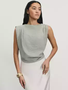 Блуза асимметричного кроя с содержанием вискозы