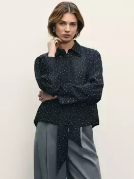 Блузка женская с бантом