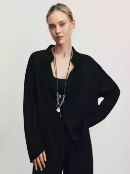 Блузка из фактурной вискозы