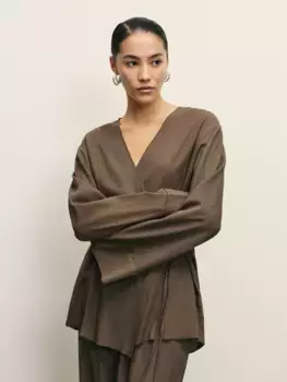 Кимоно из вискозы и льна