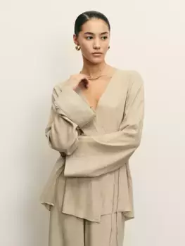 Кимоно из вискозы и льна