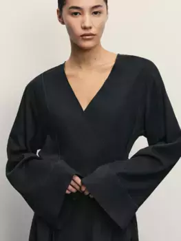 Кимоно из вискозы и льна