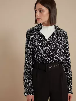 Блузка с цветочным принтом