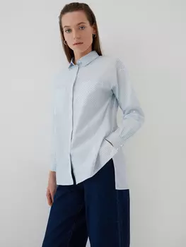 Блузка с карманами на груди