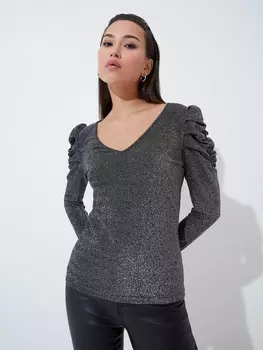 Блузка с люрексом