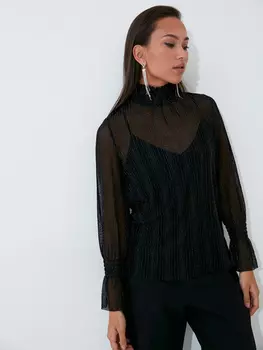 Блузка с люрексом