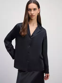 Блузка с отложным воротником