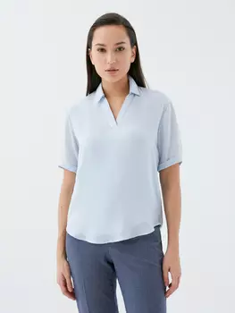 Блузка с отворотами