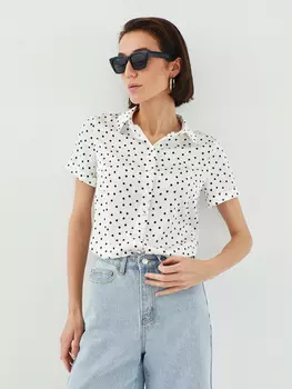 Блузка с принтом