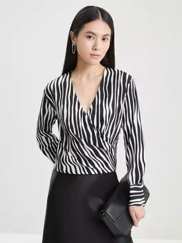 Блузка с принтом