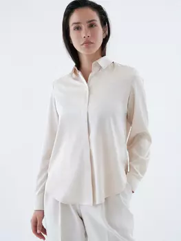 Блузка с удлиненной спинкой