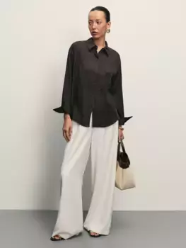 Блузка с вышивкой из вискозы