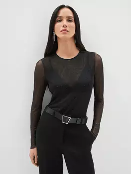 Блузка со стразами