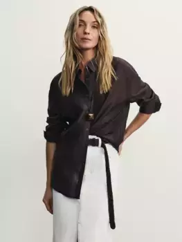 Блузка свободного кроя