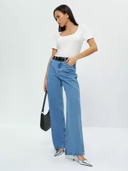 Блузка в рубчик