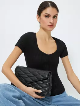 Блузка в рубчик