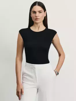 Боди без рукавов из вискозы