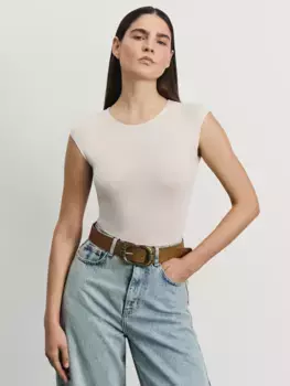 Боди без рукавов из вискозы