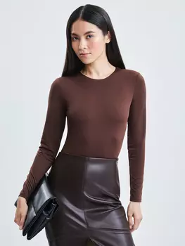 Боди с длинным рукавом