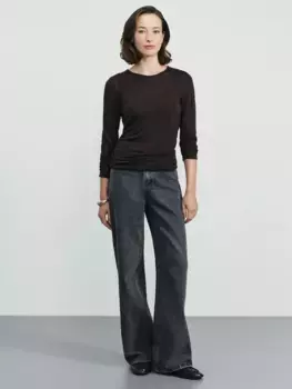 брюки джинсовые женские