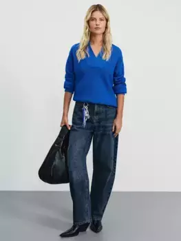 брюки джинсовые женские