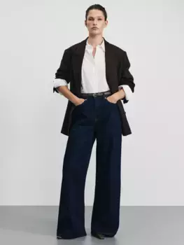 брюки джинсовые женские