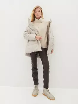 Брюки из экокожи