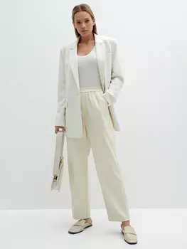 Брюки из экокожи