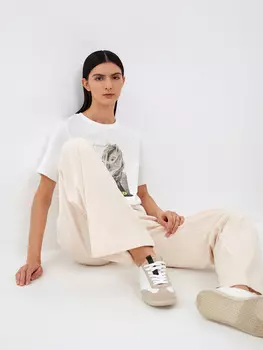 Брюки из хлопка