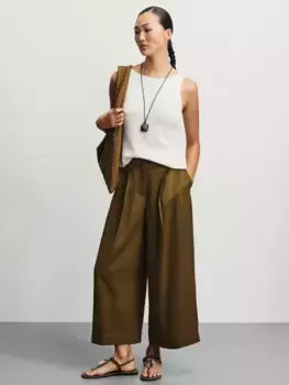 Брюки кюлоты с вискозой в составе