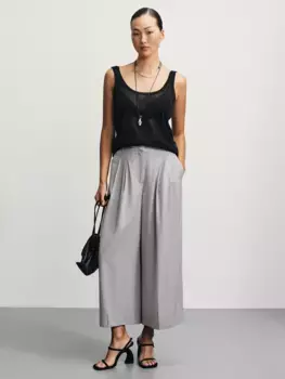 Брюки кюлоты с вискозой в составе