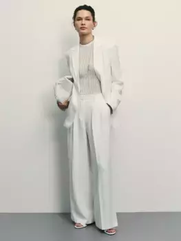 Брюки палаццо из вискозы