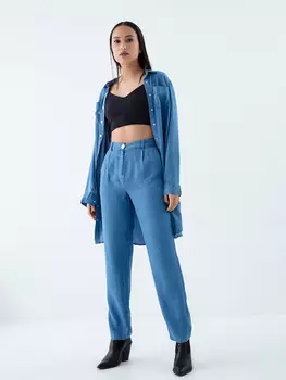 Брюки с эластичным поясом