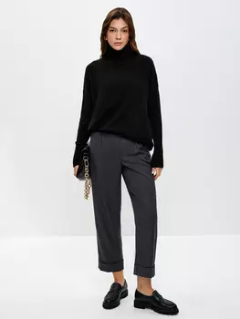 Брюки с отворотами