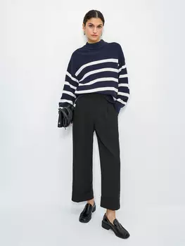 Брюки с подворотами