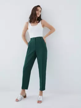 Брюки с подворотами