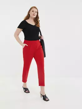 Брюки с подворотами