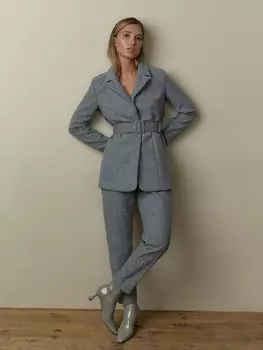 Брюки с поясом