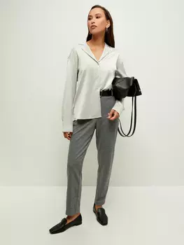 Брюки с принтом