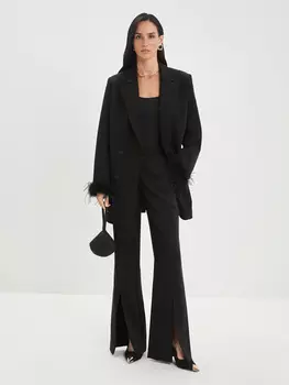 Брюки с разрезами