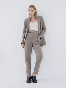 Брюки с ремнем