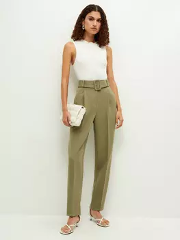 Брюки с ремнем