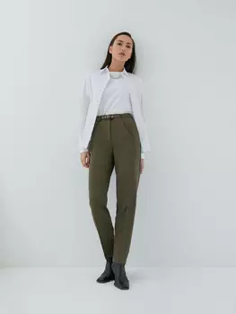 Брюки с ремнем