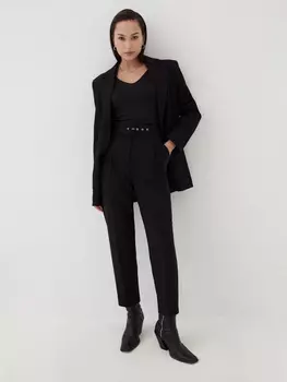 Брюки с ремнем