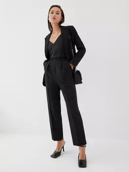 Брюки с высокой талией