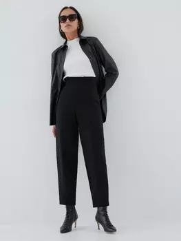 Брюки с высокой талией