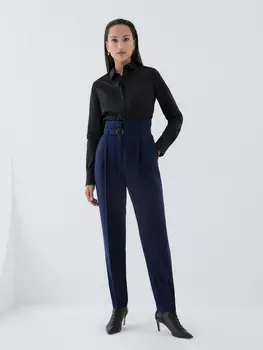 Брюки с высокой талией